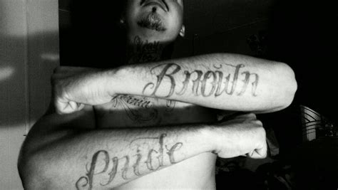 brown pride tattoos photos|brown pride tattoo meaning.